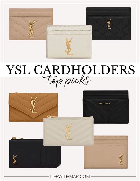 card case ysl|ysl wallets best price.